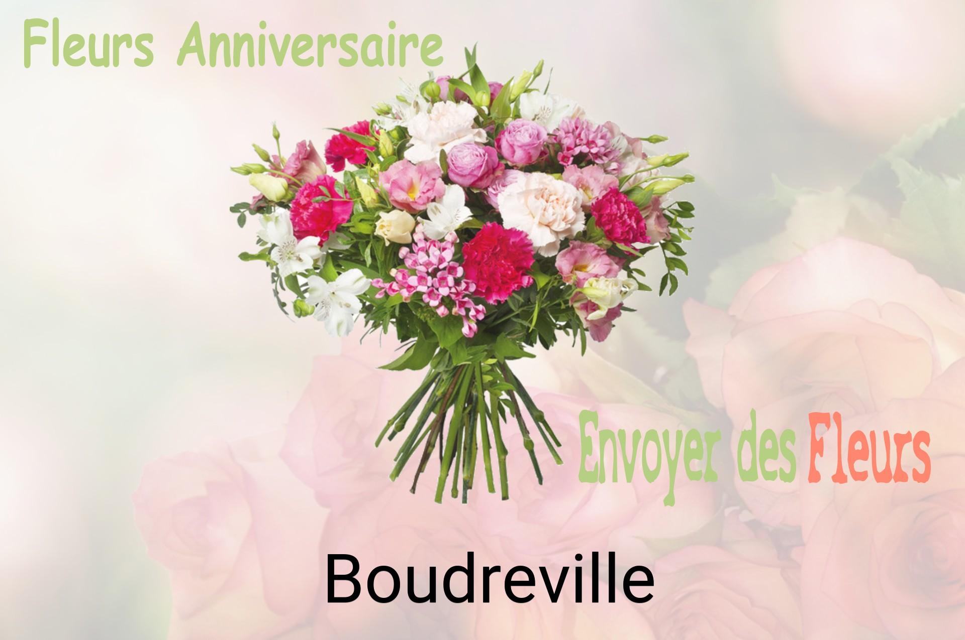 Bouquet de fleurs d’anniversaire livré à Boudreville