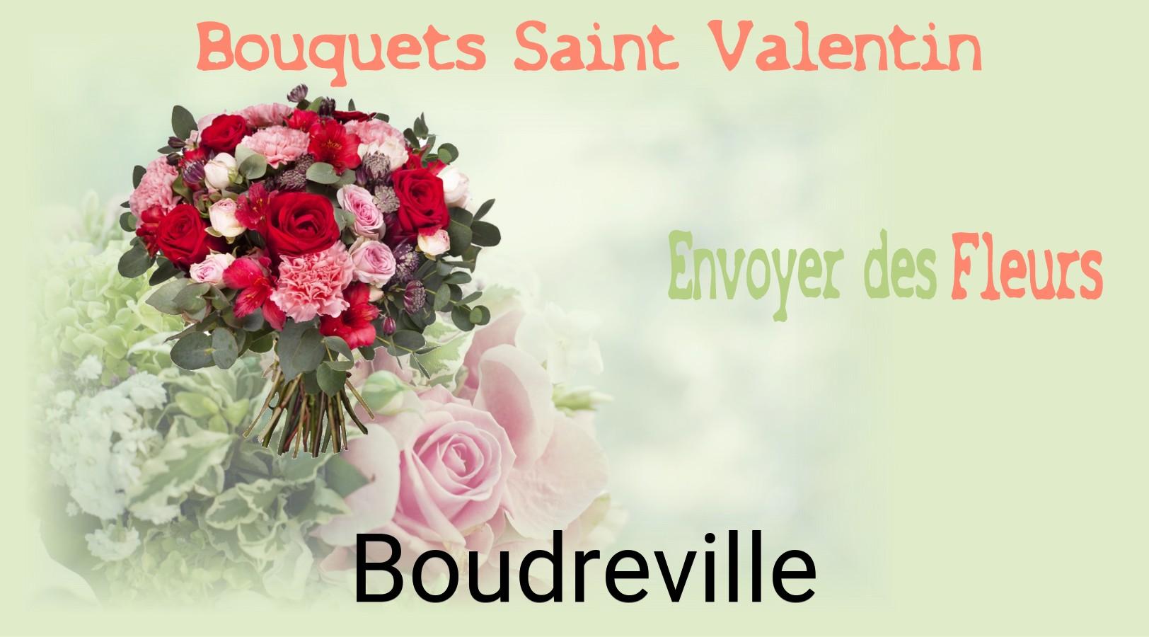 Roses de Saint-Valentin livrées à Boudreville